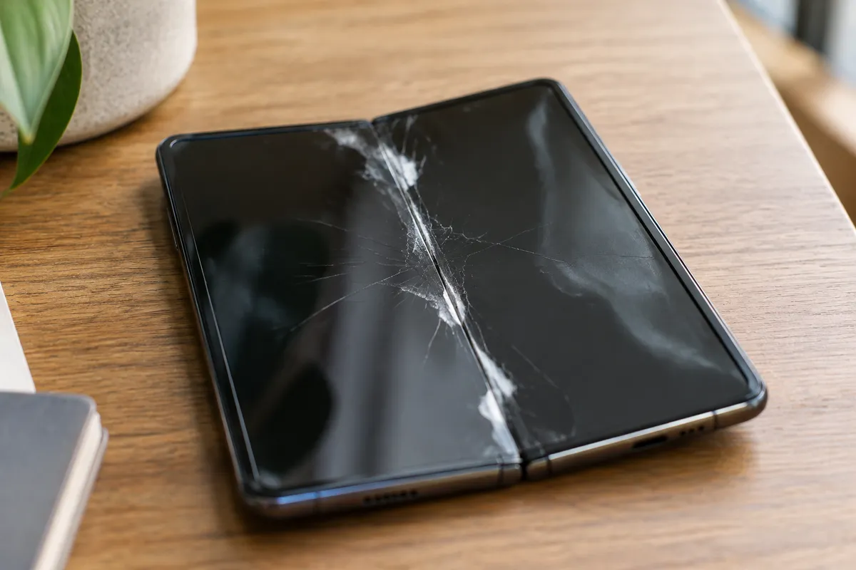 iPhone Duo : des fissures d'écran après quelques plis seulement